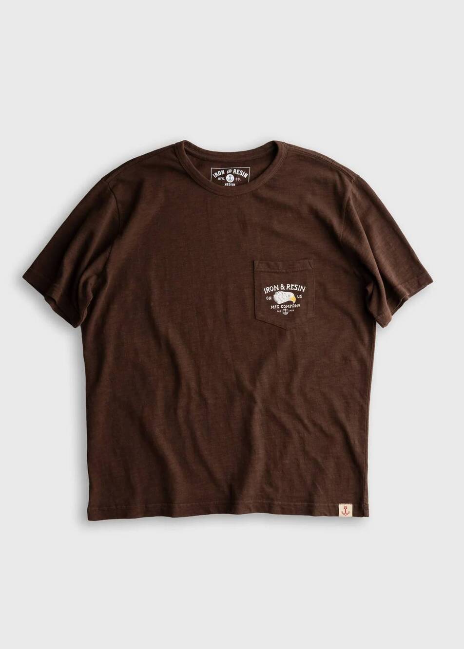 NEW IRON & RESIN men's don't ruin it tee in brown